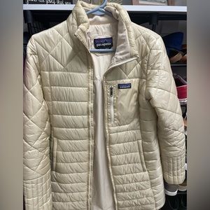 Patagonia Radalie Parka-Oyster White small NEW